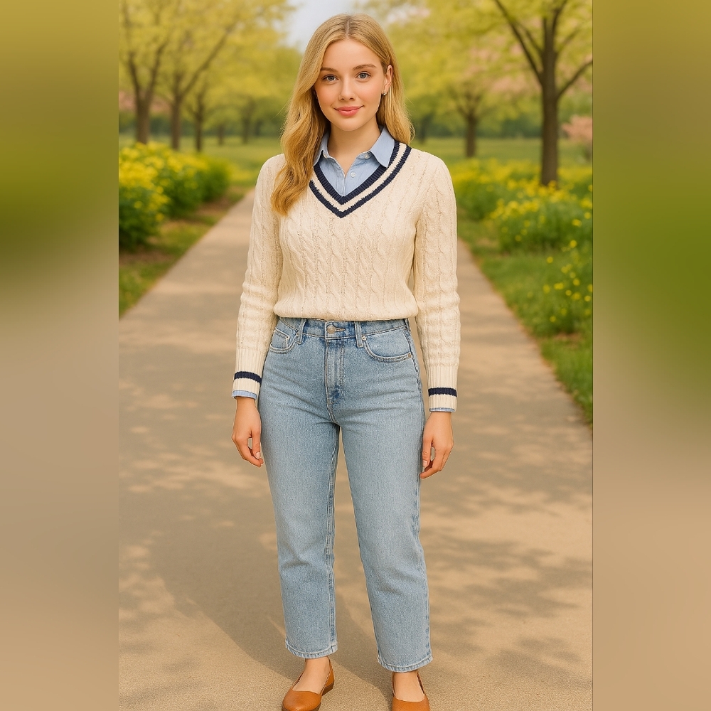 3/$20! American Eagle Mom Fit Regular Length Jeans